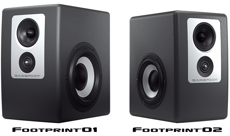 Barefoot Sound Unveils 2nd-Generation Footprint01 and Footprint02 Monitors
