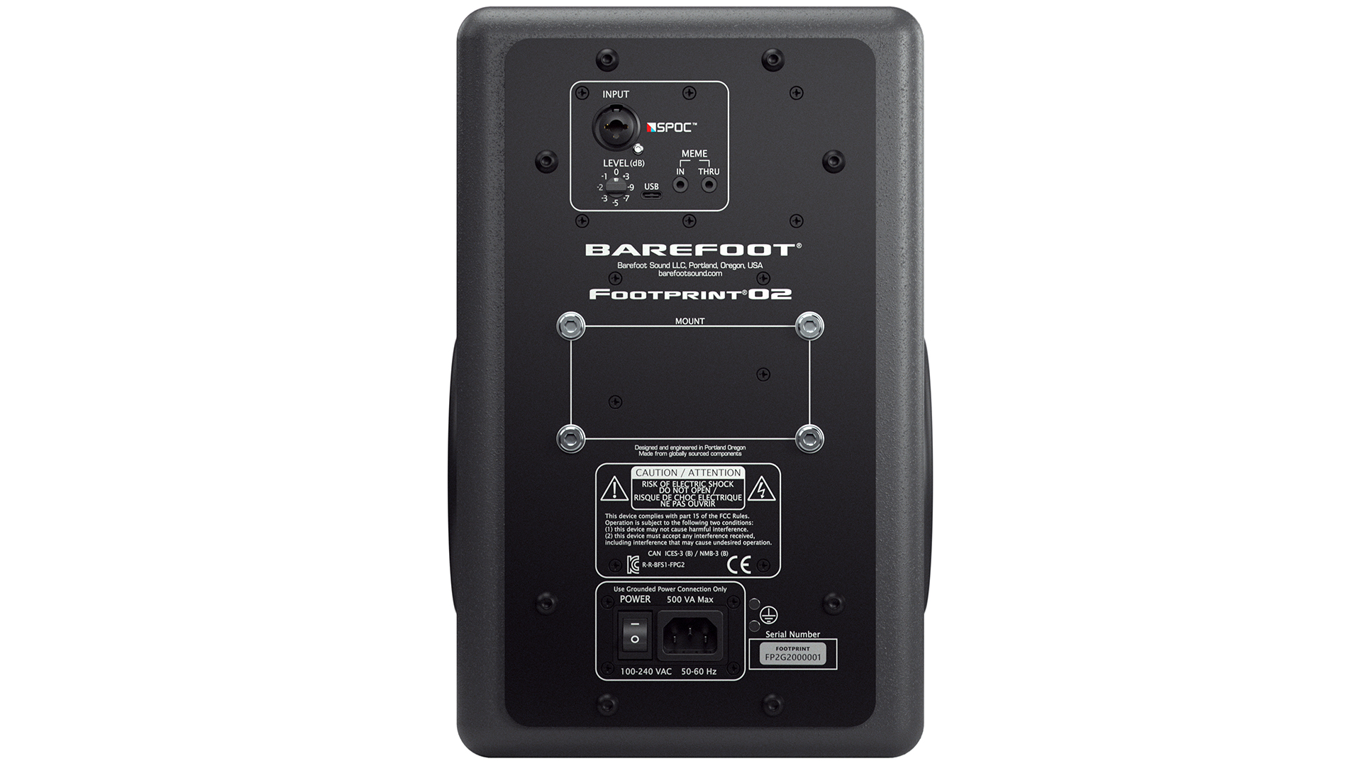 Footprint02 Gen2 Rear Panel