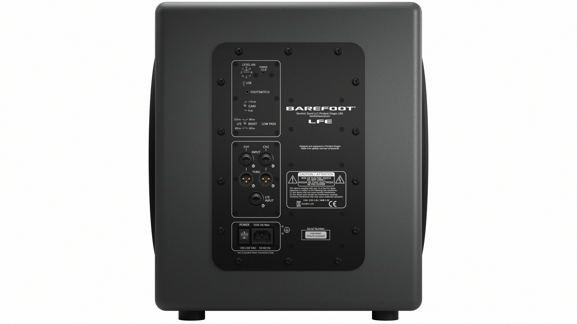 Barefoot Sound LFE12 Subwoofer