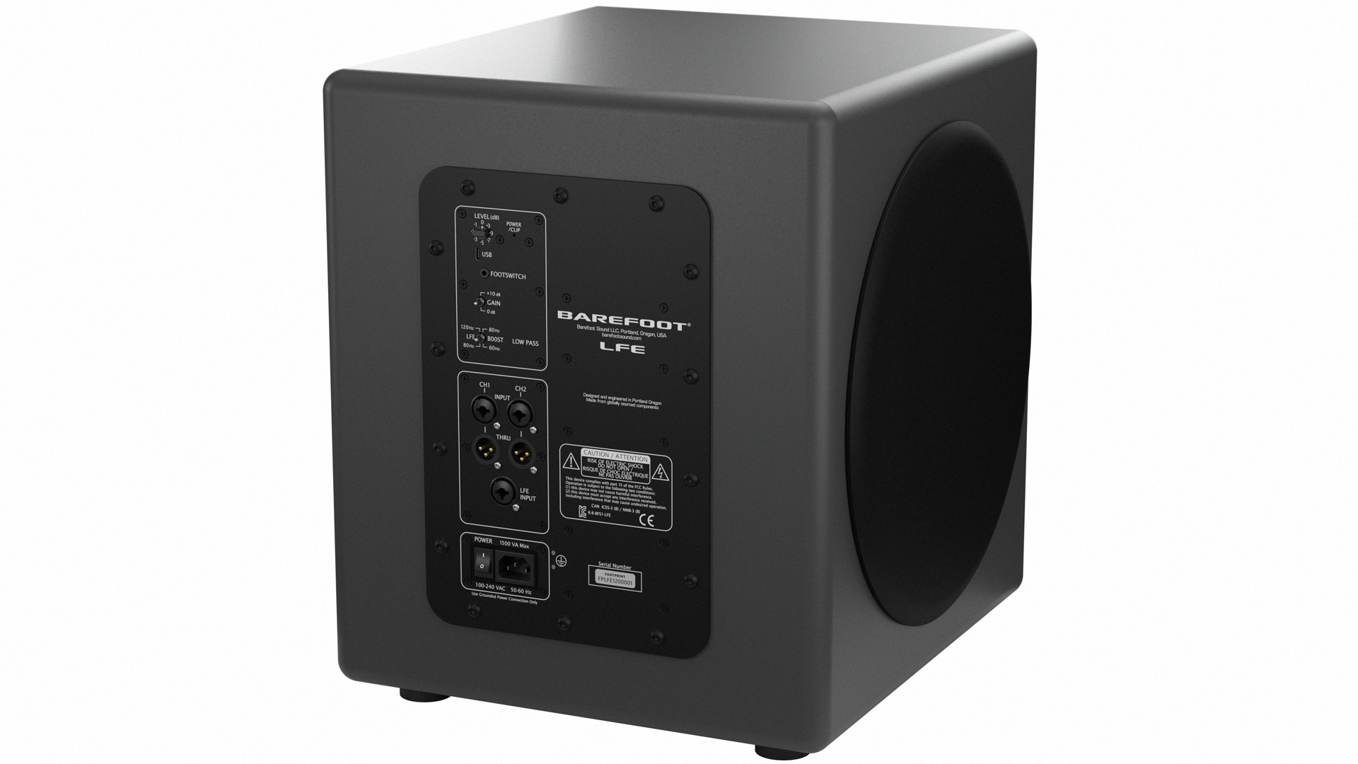 Barefoot Sound LFE12 Subwoofer